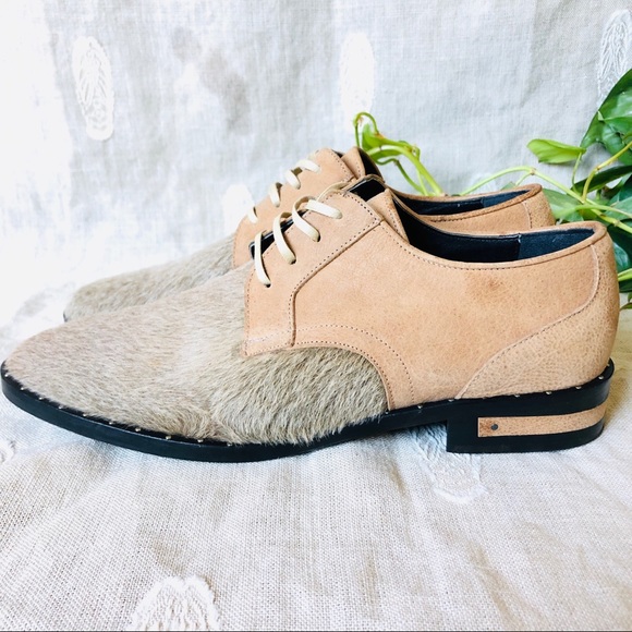 Frēda Salvador • Pony Hair Oxford Loafers - Picture 3 of 7